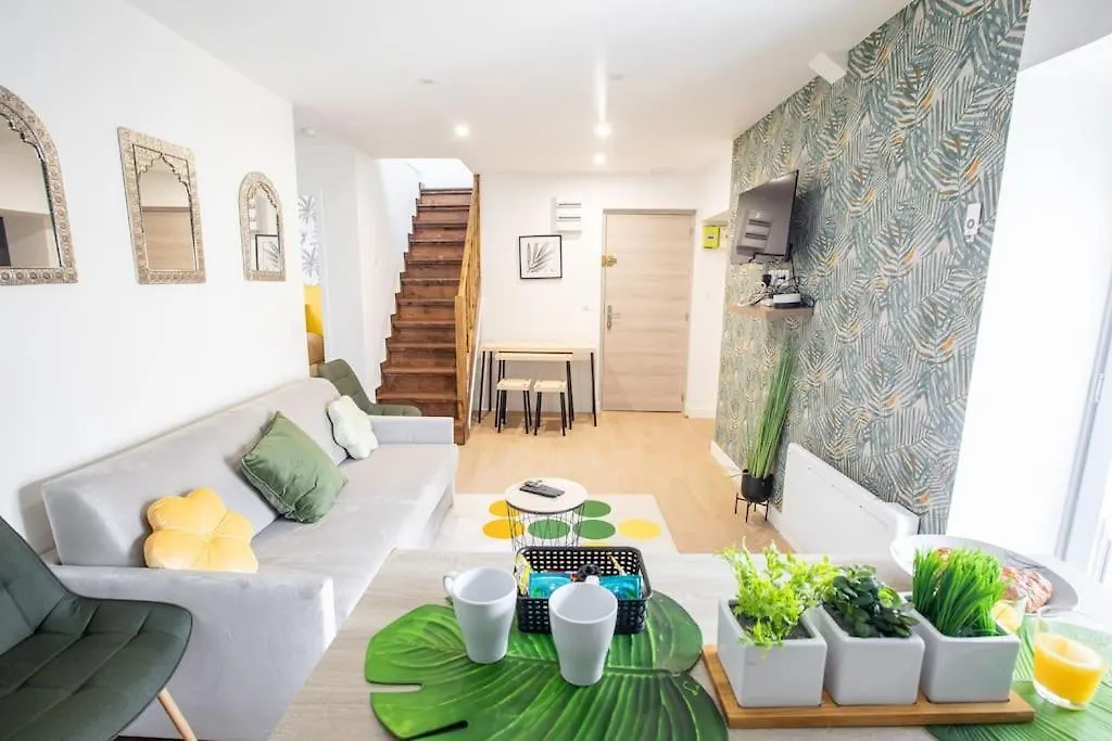 Duplex 3 Chambres, Aeroport Paris Cdg, Parc Des Expositions, Parc Asterix, Mitry-Mory